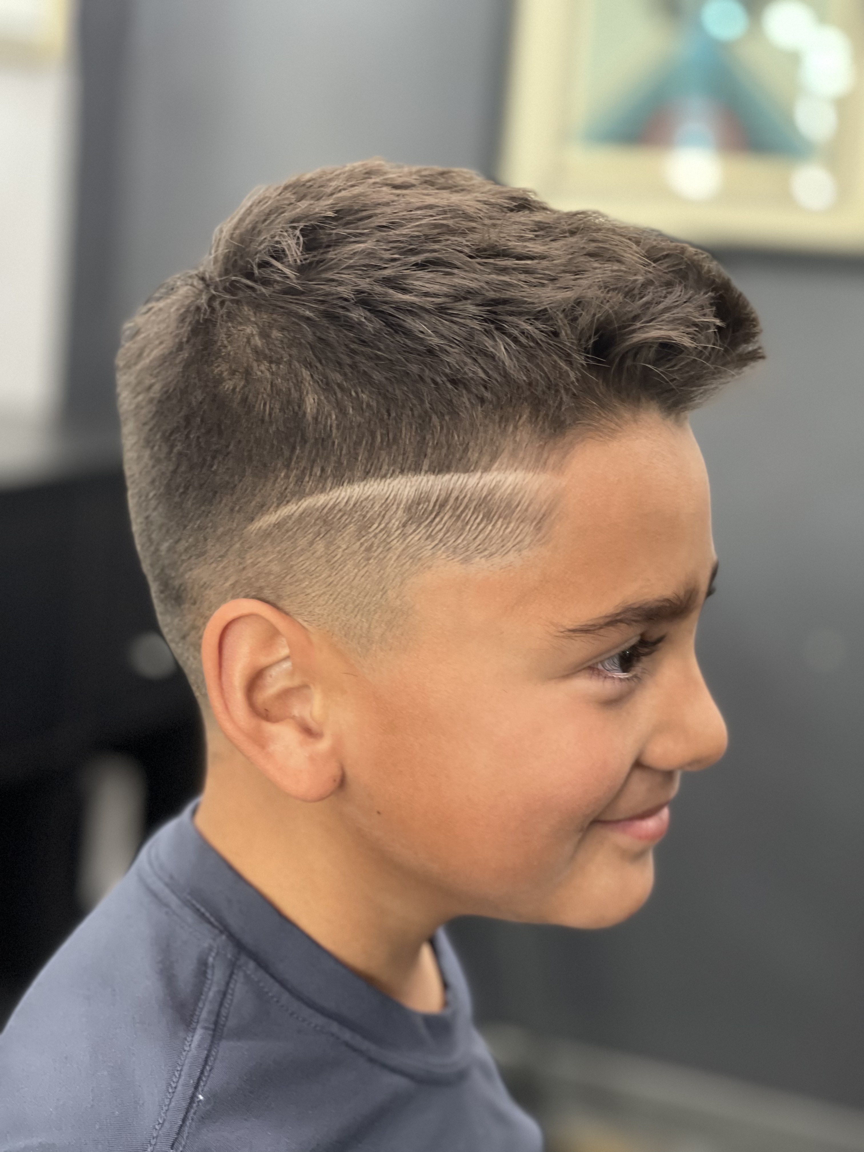 Mid Fade + Beard Shape